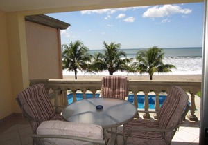 BEACH FRONT Hacienda Iguana Villa A11 1bd/1ba