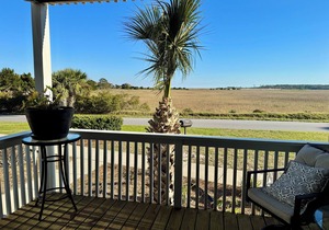 Beach Thyme! Marsh Views Short Walk to Beach and Pools - Double Decks