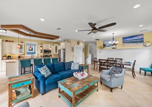 Beach View Retreat! 5BR Home with Pool, Spa, Rooftop Deck and Walk to Beach