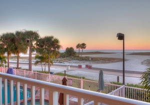 Beachfront Corner Unit ~ Pool ~ Private Balcony ~ Fully Equipped Kitchen ~ Heart of Treasure Island
