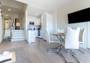 "Beachfront Puerto Cabopino" with Shared Pool, Private Terrace, A/C & Wi-Fi