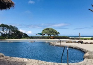 Beachfront Resort, Tropical pools with cascading waterfalls, Restaurants on site