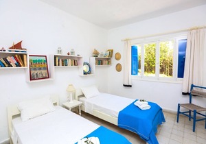 Beachfront Villa in Skiathos with Semi-Private Sandy Beach