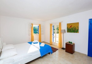 Beachfront Villa in Skiathos with Semi-Private Sandy Beach