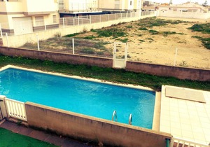 Beautiful and cheerful apartment with communal pool in Oliva, on the Costa Blanca, Spain for 6 persons