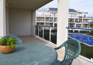 Beautiful and comfortable apartment in Oliva, on the Costa Blanca, Spain with communal pool for 6 persons