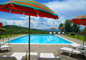 Beautiful apartment with private terrace and panoramic swimming pool