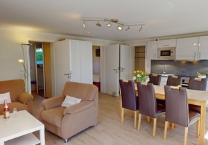 Beautiful apartment with terrace for 4 people near the beach and harbor