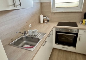 Beautiful vacation apartment for four guests with sea view and terrace in Pelzerhaken
