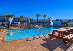 Beautiful gulf views from this Sea Isle Village condo!