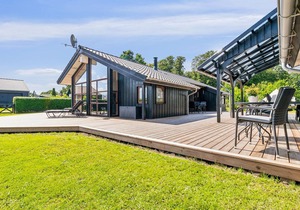 Beautiful home in Bjert with sauna
