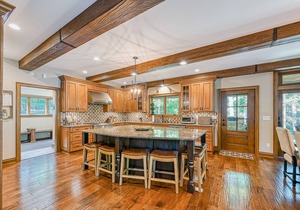 Beautiful lakefront home with hot tub, game room, washer/dryer & private dock