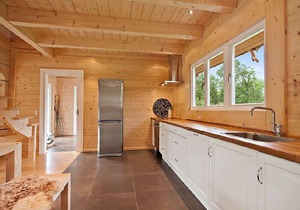Beautiful log house. sauna and annex. big garden. close to nature. Pet friendly.