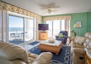 Beautiful Ocean Front 3 Bdrm On The Non-driving Section Of New Smyrna Beach