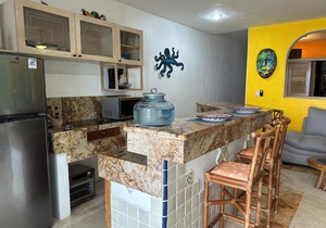Beautiful pool side ground floor unit with direct beach access , WiFi and AC.