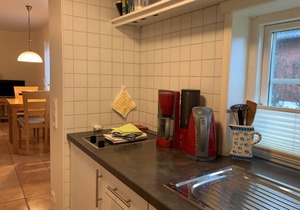 Beautiful vacation apartment in thatched roof house in the center of Nebel.