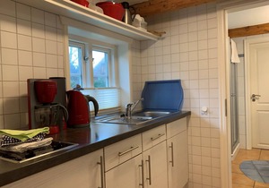 Beautiful vacation apartment in thatched roof house in the center of Nebel.