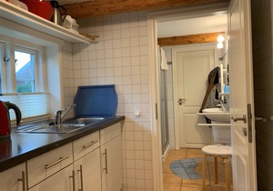 Beautiful vacation apartment in thatched roof house in the center of Nebel.