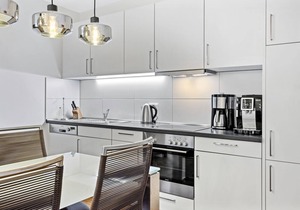 Beautiful vacation apartment with balcony, underfloor heating & only 150 m to the Baltic Sea beach