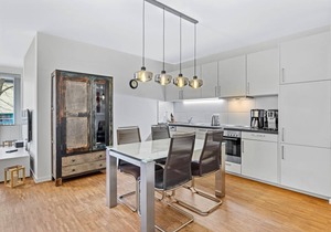 Beautiful vacation apartment with balcony, underfloor heating & only 150 m to the Baltic Sea beach