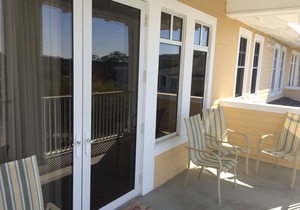 Beautiful view from the balcony!