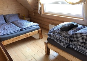BeHappy Woodhouse log cabin sauna & jacuzzi Jastrzębia Góra Gdansk close by