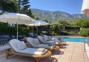 Bellapais Villa with private pool and Sea Views with interior designed finish