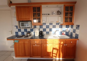 Bénodet, apartment with terrace 300 meters from the marina.