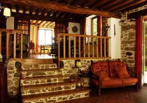 blue room, Tuscany of Auvergne