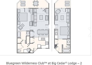 Bluegreen Wilderness Club at Big Cedar - 2 Bedroom Lodge Condo
