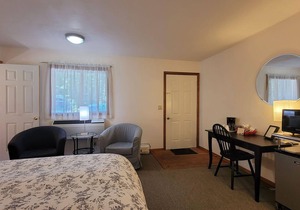 BookStayHop - #1 Lodge Room 4 ~ Green Springs Inn ~ Jacuzzi Bathtub~ Dog Friendl