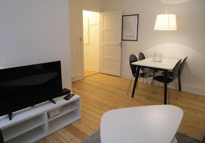 Bright 1-bedroom apartment in popular Østerbro