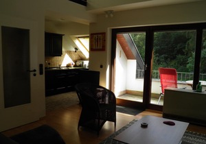 Bright and modern penthouse right on the forest in the heart of the Hochsauerland