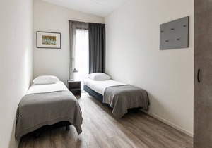 Bright and modern two bedroom apartment with canal view.