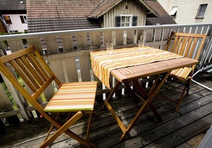 Bright Holiday Apartment “Bregenz 6 Top 3” with Wi-Fi, Balcony, Terrace & Garden