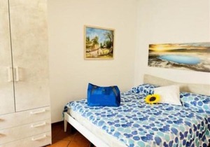 Bright sea front apartment with balcony