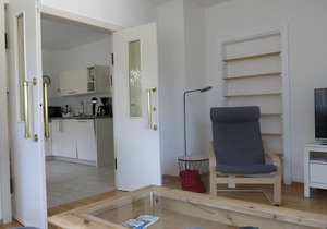 Bright vacation apartment (54 sqm) on the upper floor