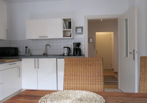 Bright vacation apartment (54 sqm) on the upper floor