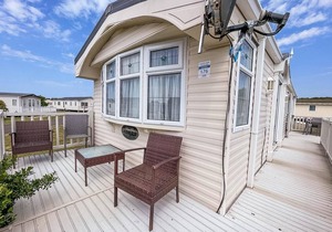 Brilliant caravan for hire at Manor park in Hunstanton Norfolk ref 23176K