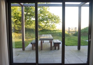 Bungalow in a unique place where nature and design are intertwined, with a large garden.