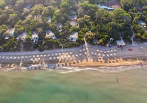 Bungalow in San Vincenzo with paid sauna