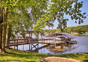 Camden Home on Lake Wateree with Boat Dock!