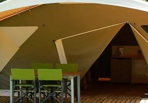 Camping maeva Escapades Coeur d'Ardèche * - Small Lodge 3 Rooms 5 People Without Sanitary