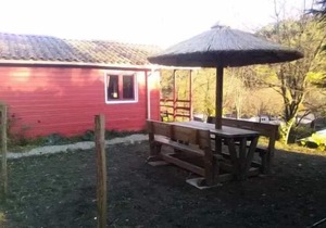 Camping maeva Escapades Coeur d'Ardèche * - Eco Chalet 3 Rooms 4/6 People + TV