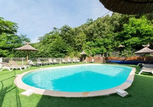Camping maeva Escapades Coeur d'Ardèche * - Comfort Cottage 3 Rooms 5/7 People Air Conditioned + TV