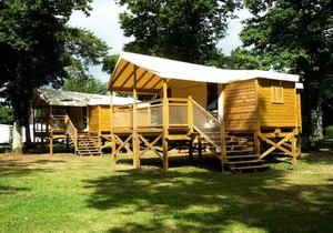 Camping du Port Mulon * - Ecolodge sur Pilotis 3 Rooms 4 People