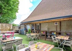 Camping Flower le Château* - Mobil home Confort 4 rooms 6 people