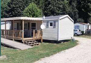 Camping le Lignon* - Mobile home Eglantine PMR 3 rooms 4 people