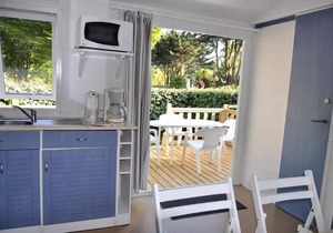 Camping Le Raguenès Plage* - Mobile Home Glénan 3 Rooms 4 People