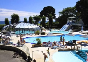 Camping Le Raguenès Plage* - Mobile home XL Premium 4 rooms 6/7 people